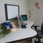 プライバシーを重視したひなたクリニック診察室